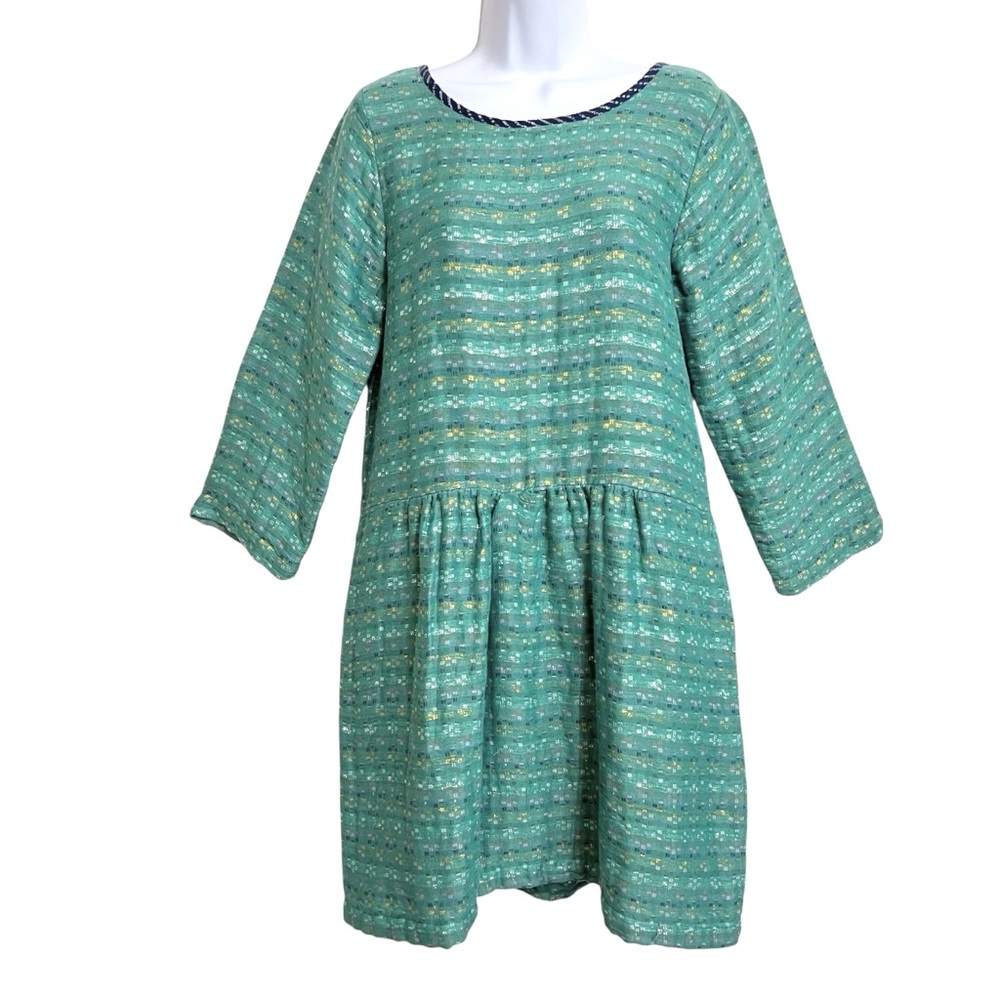 Ace & Jig Green Patterned Dress